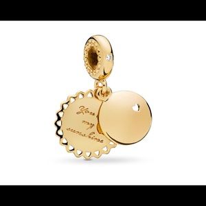 Authentic Pandora You Are My Sunshine Dangle Charm